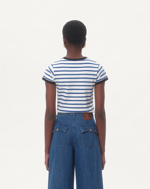  - Ivory/blue